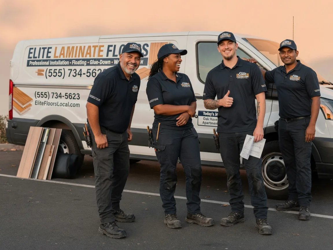 Laminate flooring installation company in Wolford, ND